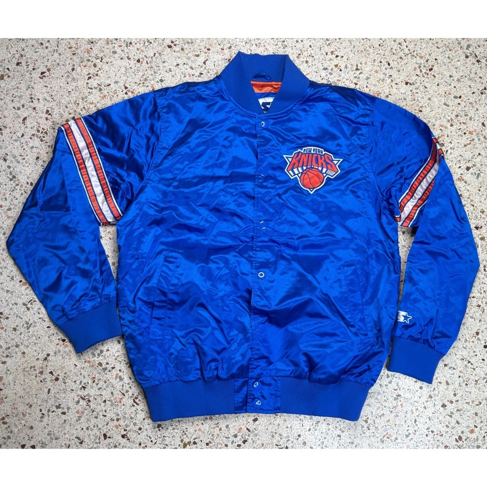 Starter NBA New York Knicks Vintage & Rare Satin Bomber Jacket Size‎ Large